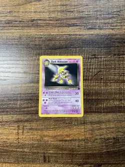 Pokemon TCG Dark Alakazam Card 18/82 - Image 1