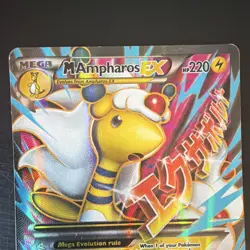 Pokemon TCG M Ampharos EX 88/98 XY-Ancient Origins Ultra Rare Full Art Holo - Image 3
