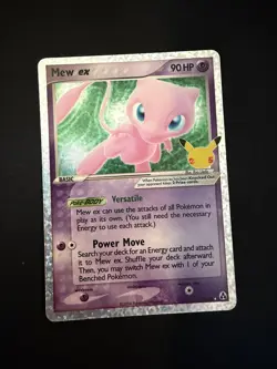 Mew Ex 88/92 Celebrations Classic Collection Holo Pokemon Card NM - Image 1
