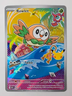 First Partner - Rowlet Litten Popplio 30th Promo Set 043 044 045 Pokemon TCG - Image 2