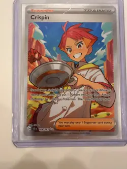 Crispin ultra rare Stellar Crown: Base set Pokemon Stellar Crown Holo - Image 1