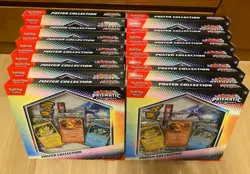 Pokemon Prismatic Evolutions Poster Collection (Lot of 12) New - Image 1