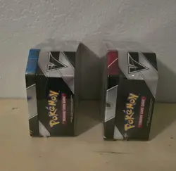 Pokemon TCG: V Strikers Tins - Tyranitar & Empoleon Set Sealed - Image 2