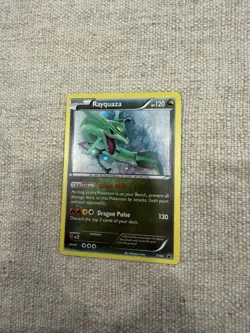 2015 Pokemon Black Star Promo Holo Rayquaza #XY64 - Image 1