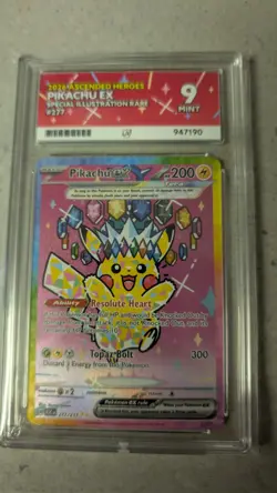 Pokemon TCG Pikachu Ex Ascended Heroes 277/217 Special Illustration ACE 9 - Image 4