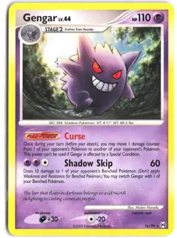 Gengar 16/99 Rare Arceus Pokemon - Image 1