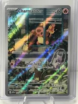 🔥Pokemon Obsidian Flames CHARMANDER 044 Black Star Promo Near Mint NM🔥 - Image 1