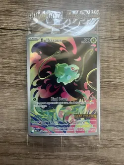 Pokemon TCG - Bulbasaur Mega Evolutions Stamped Boxtopper Sealed Promo 133/132 - Image 1