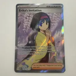 Erika's Invitation - 196/165 - 151 English Full Art - NM - Pokemon - Read Desc. - Image 1