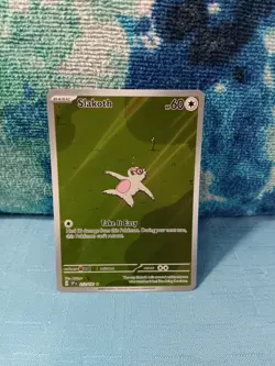 Pokemon TCG Slakoth 212/191SV08: Surging Sparks Holo Illustration Rare - Image 1
