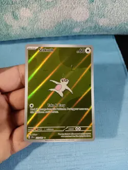Pokemon TCG Slakoth 212/191SV08: Surging Sparks Holo Illustration Rare - Image 2