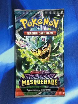 Pokemon 2024 Scarlet & Violet Twilight Masquerade Booster Pack Lot X10 SV Nm M - Image 2