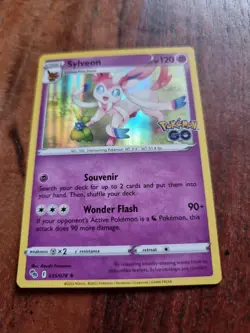 Pokemon Sylveon Pokemon Go 035/078 Holo Rare - Image 1