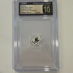 Zeraora 2019 Pokemon Flake Seals (Band Festival Campaign) CGC Pristine 10 POP 2 - Image 1