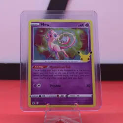 2021 Pokemon TCG Celebrations Holo 011 Mew - Image 1
