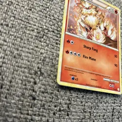 Pokemon TCG Arcanine 1/123 HeartGold SoulSilver (HS) Rare 2010 - Image 2