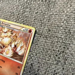 Pokemon TCG Arcanine 1/123 HeartGold SoulSilver (HS) Rare 2010 - Image 4
