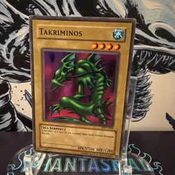 Takriminos MP1-006 Super Rare McDonald's Promo Yu-Gi-Oh + BONUS HOLO - Image 1