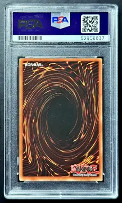 2002 Yugioh RED-EYES B. DRAGON 1st Edition LOB-070 English Ultra Rare PSA 7 NM! - Image 2