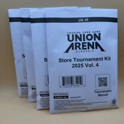 4 Kits - Union Arena Store Tournament Kits 2025 Vol. 4 Sealed New - Image 1