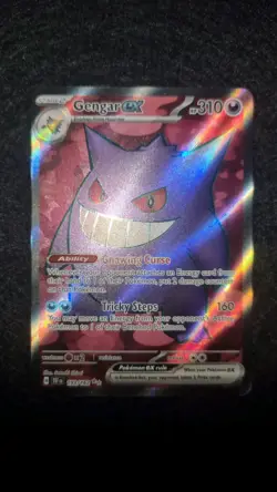 Pokemon TCG Gengar EX Temporal Forces Ultra Rare Card 193/162 Scarlet & Violet - Image 3