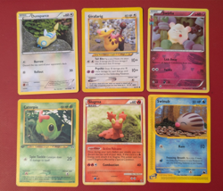 Pokemon Yuka Morii Clay Card Bundle Caterpie Slugma Swinub Mixed Eras 6 Cards Y1 - Image 1