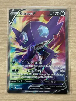 Sableye V 194/202 Full Art | Sword & Shield | Pokemon Card | NM - Image 3