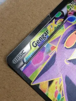 Gengar EX Full Art Holo Card 114/119 XY-Phantom Forces Damaged - Image 2