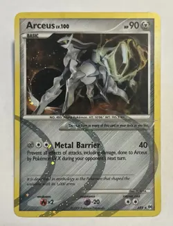 Arceus AR9 Arceus Holo Rare NM Pokemon Card - Image 1