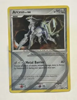 Arceus AR9 Arceus Holo Rare NM Pokemon Card - Image 2