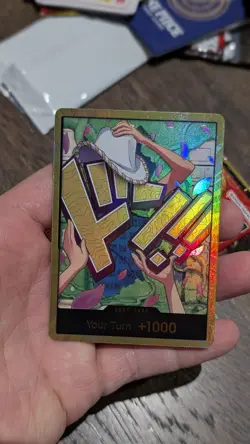 One Piece PRB-02 the Best Vol.2 Nico Robin Don Card Gold Alt Don - Image 1