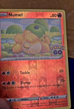 Numel Peelable Ditto Reverse Holo Pokemon Go TCG Card 013/078 Unpeeled NM -- L60 - Image 3