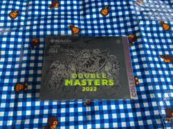 ONE MAGIC THE GATHERING DOUBLE MASTERS 2022 COLLECTOR BOOSTER FACTORY SEALED BOX 195166196473 - Image 1