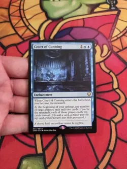 Court of Cunning Commander Legends MTG NM - Image 1