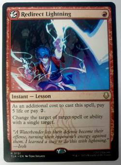 Redirect Lightning - Rare - MTG Avatar TLA - 0151 NM - Image 1