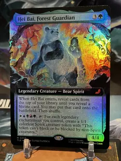 MTG | Hei Bai, Forest Guardian (0205 - Extended Art) ✨FOIL✨ [Avatar] - Image 1