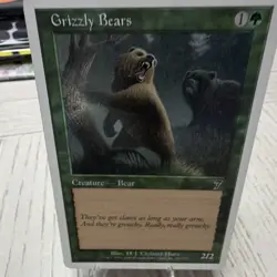 Magic: The Gathering Grizzly Bears 7th Edition Creature Green 2/2 Common - Image 1