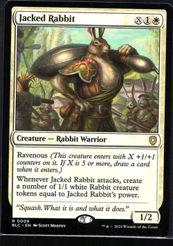 Jacked Rabbit R Commander: Bloomburrow 9 NM Normal - Image 1
