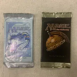ICE AGE & CHRONICLES MTG Factory Sealed Booster Packs New From Box English 742818065078 - Image 1