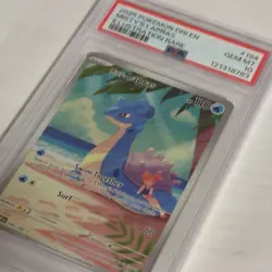 PSA 10 GEM MINT Misty's Lapras 194 Destined Rivals Pokemon Card - Image 3