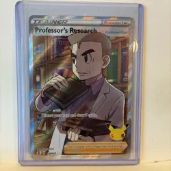 Pokemon Card TCG 2021 Celebrations Professor's Research 024/025 Near Mint - Image 1