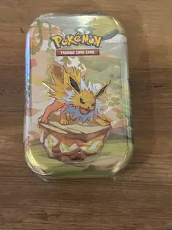 Prismatic Evolutions Mini Tin - Jolteon Art - Sealed Brand New - Pokemon TCG - Image 1