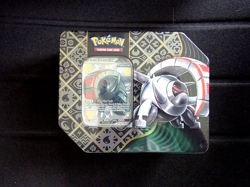 Pokemon TCG Scarlet & Violet Paldean Fates Iron Treads EX Tin Sealed NEW 5 packs - Image 1
