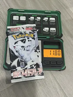 11.80g🔥 HEAVY 🔥 Pokemon TCG White Flare Booster Pack! FACTORY SEALED!!!✅ - Image 1