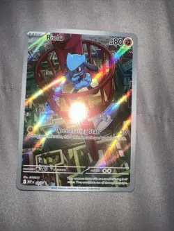 Pokemon Riolu 010 Me: Mega Evolution Promo Full Art Holo Black Star - Image 1