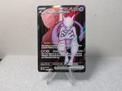Pokemon Team Rocket's Mewtwo EX Holo 213/182 Sv10 Destined Rivals 280 HP English - Image 1