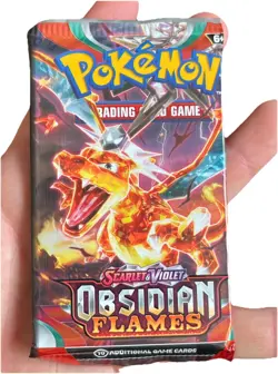Pokemon TCG Scarlet & Violet Obsidian Flames Booster pack - Image 1