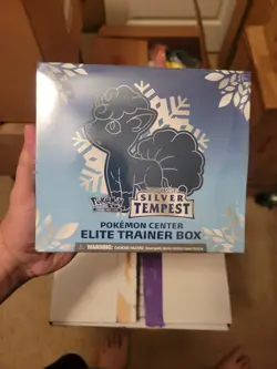 Pokemon TCG SWSH12 Silver Tempest Pokemon Center Elite Trainer Box ST PC ETB New - Image 1