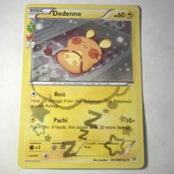 Pokemon Dedenne RC10/RC32 Generations Radiant Collection Holo Uncommon 60 HP - Image 2