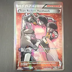 The Pokemon Company Team Rocket's Handiwork Fates Collide Ultra Rare 124/124 Ho… - Image 1